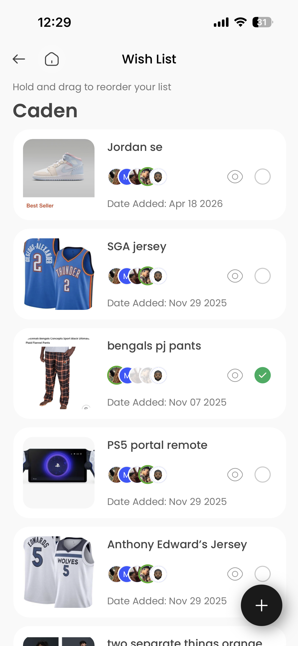 Wish List